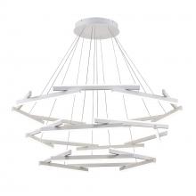 Trans Globe MDN-1567 WH - LED PENDANT 24 RODS 162W-WH